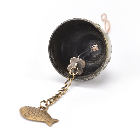 Bronze good LUCK Feng shui Buddha bell - Picture 7 of 10